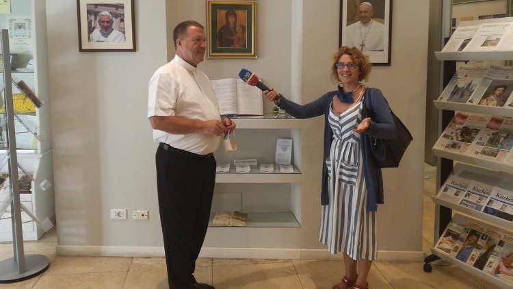 Pfarrer Werner Demmel im Interview mit Stefanie Stahlhofen von Radio Vatikan