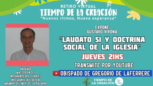 Argentina, Gustavo Vivona: la Laudato si' es Doctrina Social de la Iglesia
