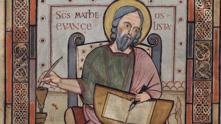 Una raffigurazione di san Matteo