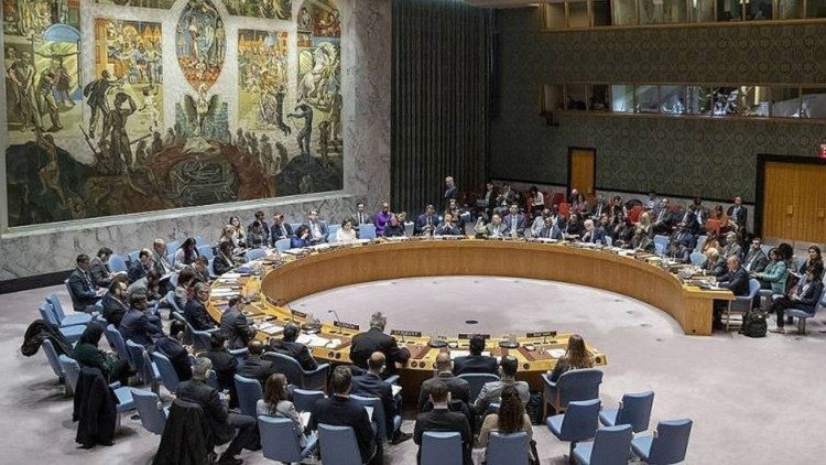 Пасяджэнне Рады Бяспекі ААН. Ілюстрацыйнае фота