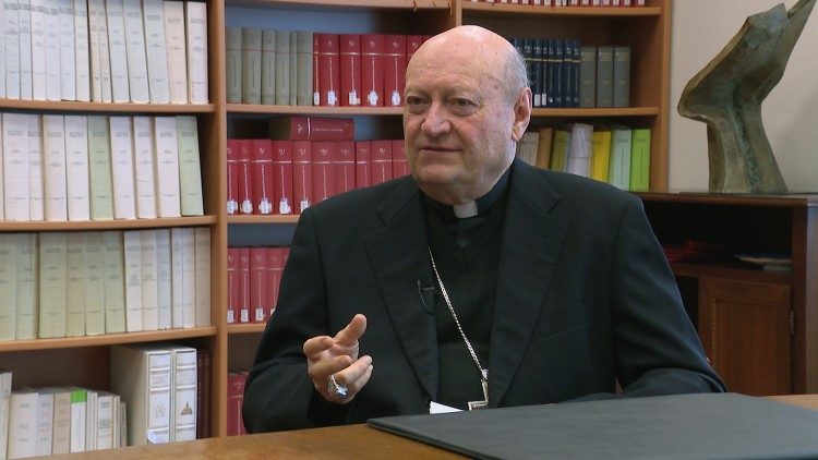 El Cardenal Gianfranco Ravasi, Presidente del Consejo Pontificio para la Cultura