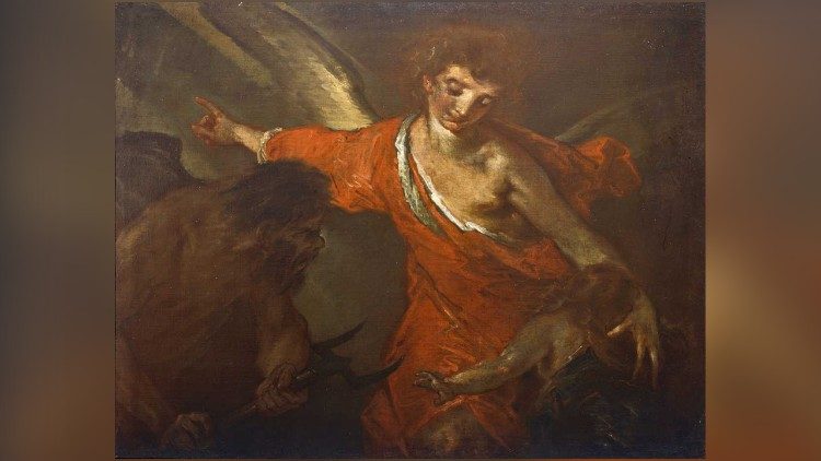 Angelo custode, Giuseppe Bazzani, 1710 ca.  - 1769 ca., Tela, prov. sconosciuta  - © Fondazione Zeri 