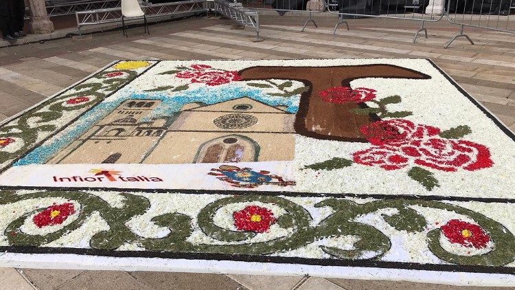 Assisi väntar in påven Franciskus