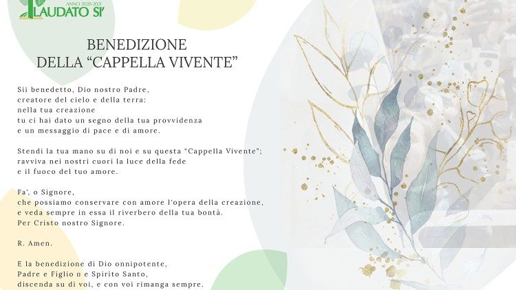 La preghiera per la benedizione della Living Chapel nel Delta del Po