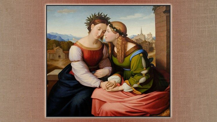 Germania und Italia von Friedrich Overbeck