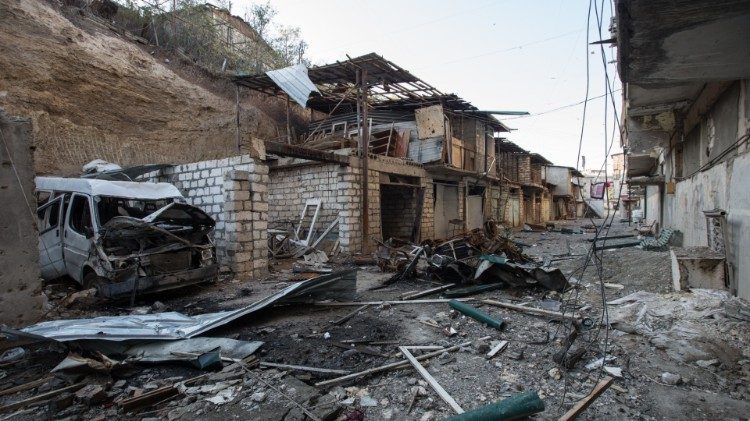 The city of Stepanakert in Nagorno-Karabakh has also fallen under attack