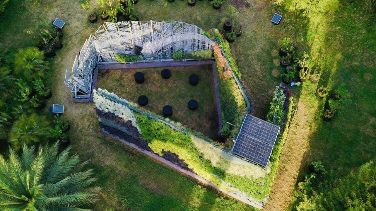 La Living Chapel vista desde lo alto
