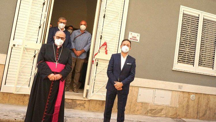 L'inaugurazione di Casa Betania a Mazara del Vallo