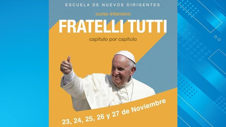 Promoción del curso intensivo sobre "Fratelli tutti".