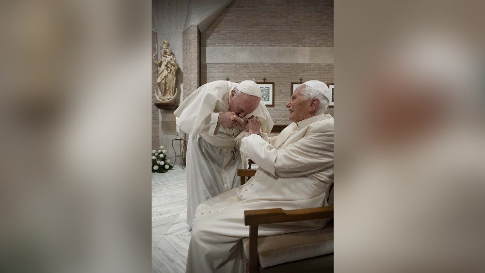Los encuentros entre el Papa Francisco y el Papa emérito Benedicto XVI