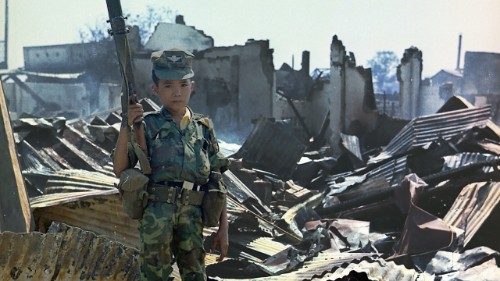 Franziskus: Kindersoldaten sind ein Schrei, der zu Gott steigt