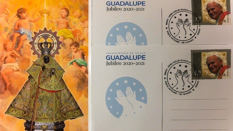Matasellos conmemorativo: Año Jubilar Guadalupense en España.