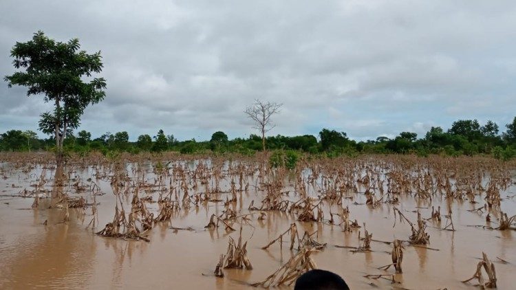 2020.12.11 voluntarios llegados al departamento de Izabal, duramente afectado por los huracanes