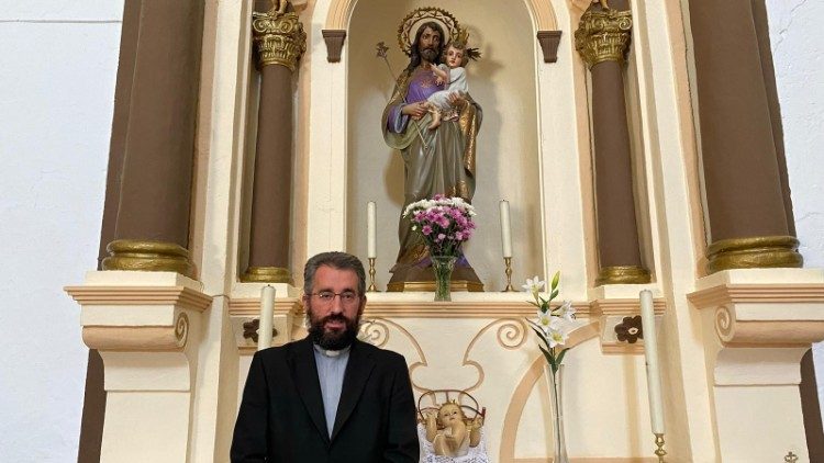 El padre Sergio Moreno, sacerdote español de la diócesis de Jerez.