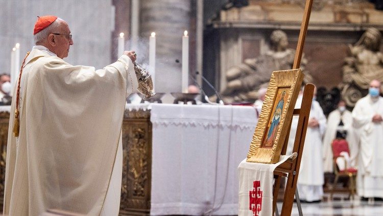 Il cardinale Fernando Filoni, gran maestro dal dicembre 2019