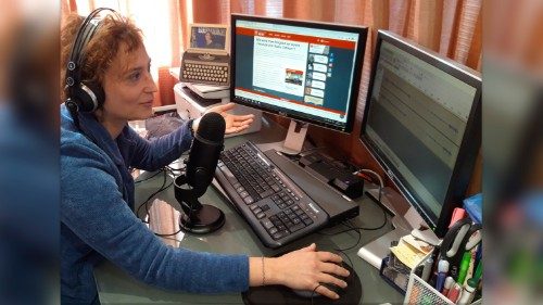 Vatikan: Mikrofon-Spende für die Redaktion im Corona-Homeoffice