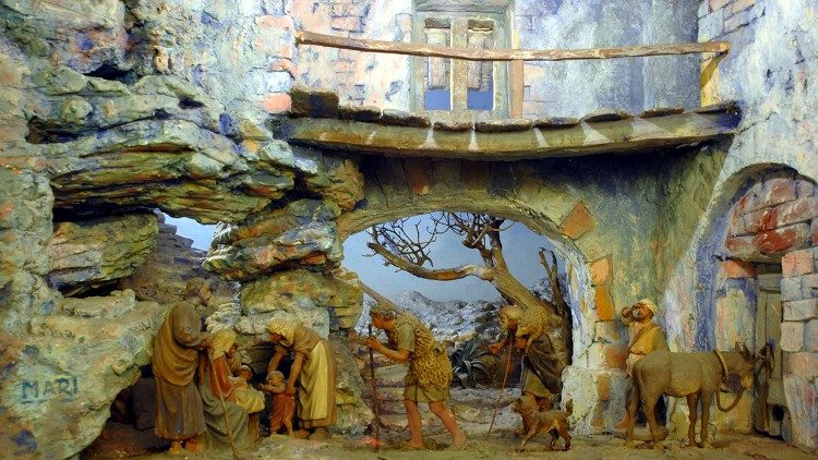 "Adorazione dei pastori" - Diorama della c.d. "scuola catalana" - Barcellona