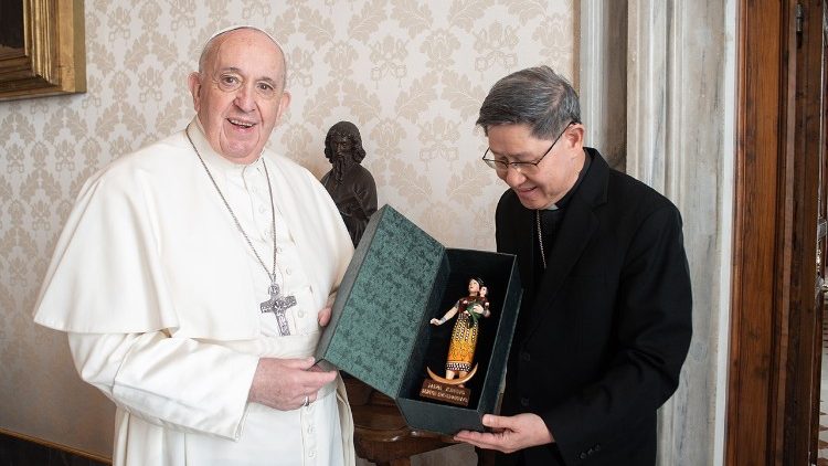 L'omaggio al Papa della comunità cristiana del Brunei