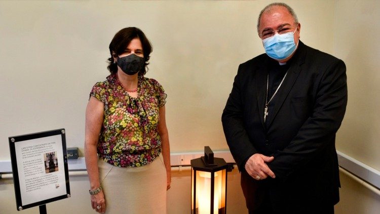 Dom Orani e Nísia Trindade de Lima