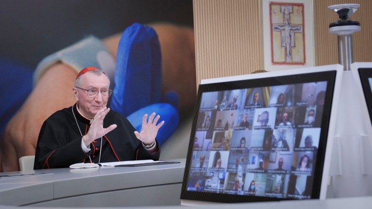 Kard. Parolin w podczas inauguracji ośrodka terapii paliatywnej