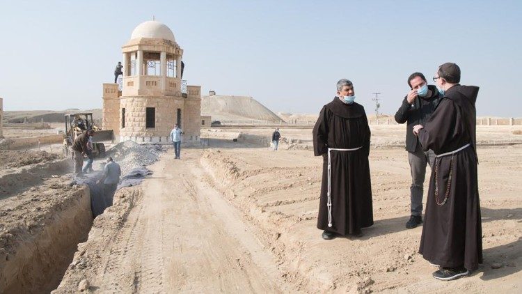 Il luogo del Battesimo di Gesù, in Terra Santa, per mano di Giovanni il Battista