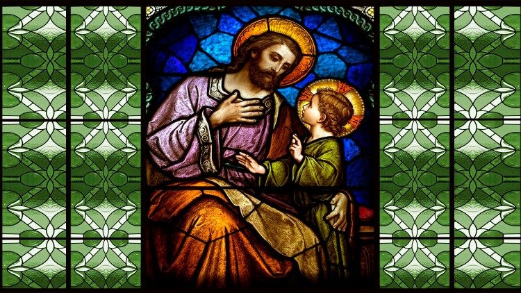 Imagen de San José y el Niño.