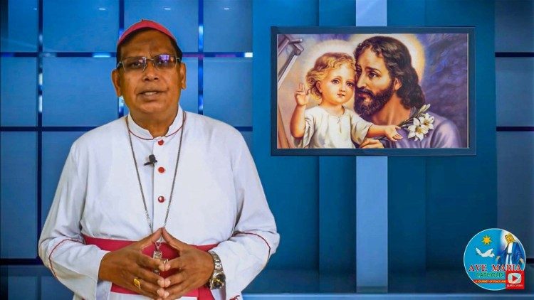 Archbishop Joseph Arshad of Islamabad-Rawalpindi, Pakistan (photo: Youtube Ave Maria Catholic TV)