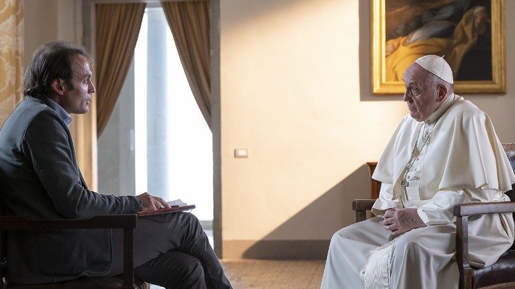El Papa Francisco con Don Marco Pozza