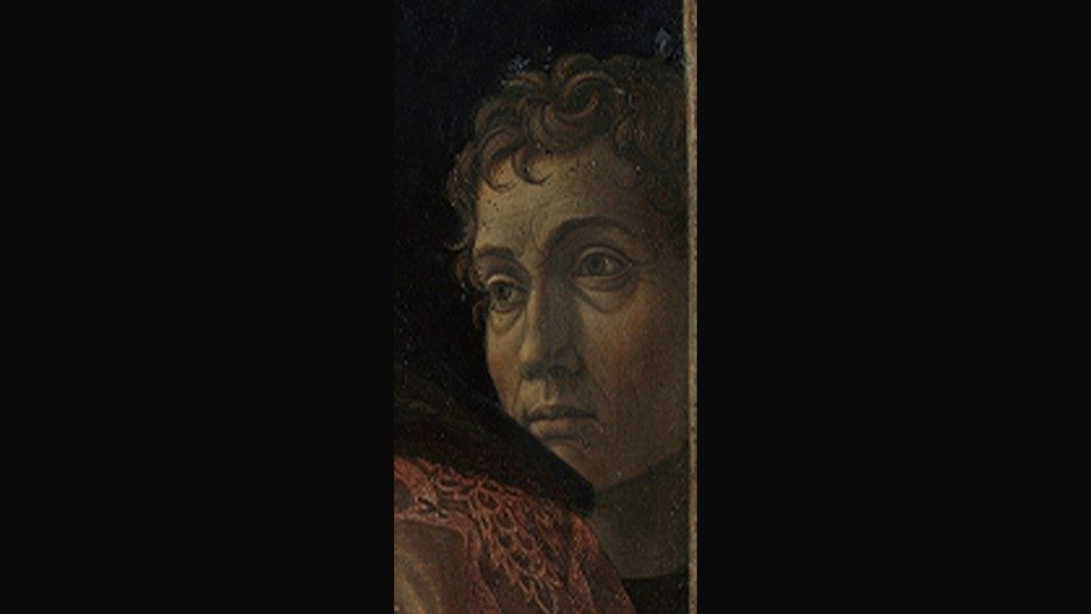 Andrea Mantegna, Presentazione al Tempio, 1455, tempera su tela,  Gemäldegalerie, Berlino (particolare) © Staatliche Museen zu Berlin, Gemäldegalerie / Christoph Schmidt