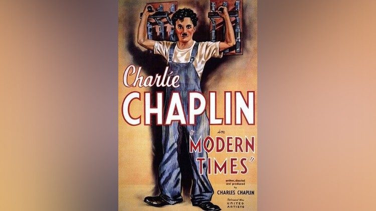 Locandina del film "Tempi moderni"