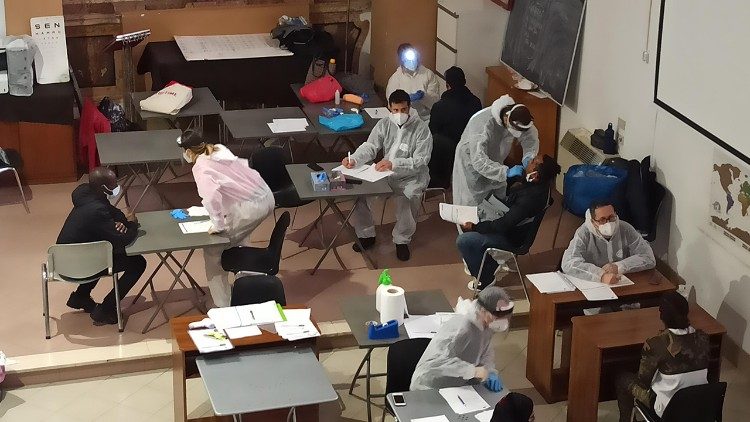 Il servizio dei volontari