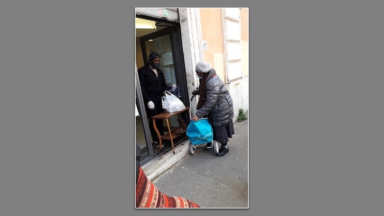 Il servizio dei volontari