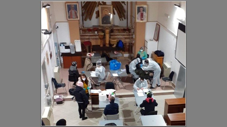 Il servizio dei volontari