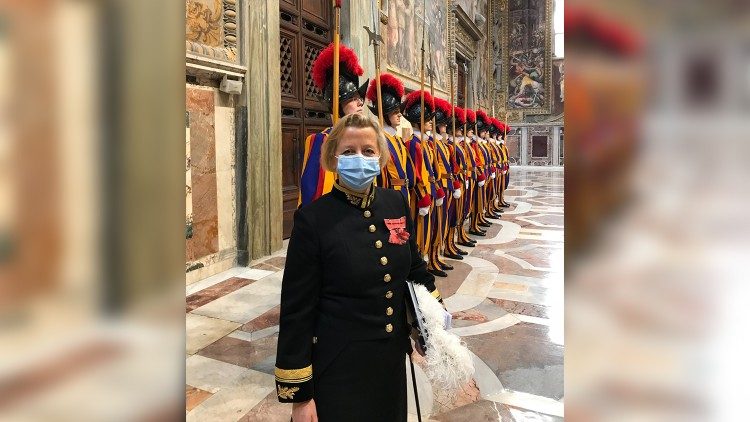 Ambassador Axworthy after Pope Francis' address to the diplomatic corps 