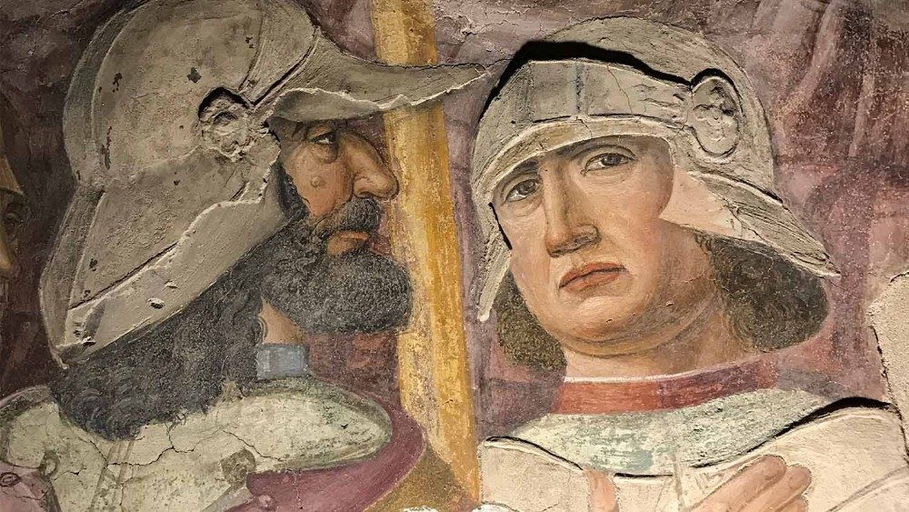 La Crocifissione di Donato Montorfano nel Refettorio di Santa Maria delle Grazie a Milano