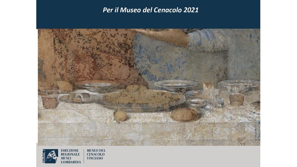 Il Cenacolo di Santa Maria delle Grazie a Milano dipinto da Leonardo Da Vinci