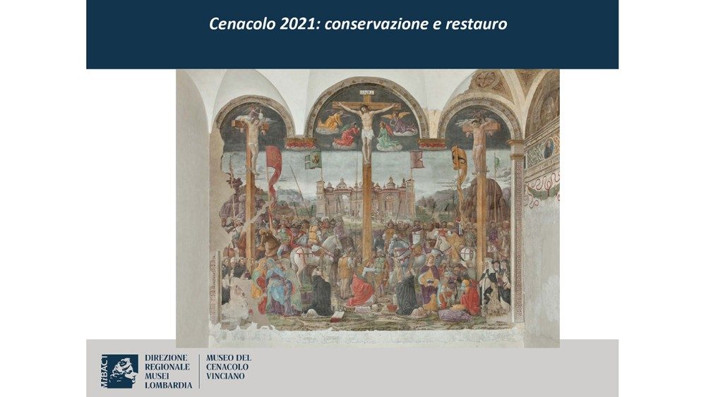 La Crocifissione di Donato Montorfano nel Refettorio di Santa Maria delle Grazie a Milano
