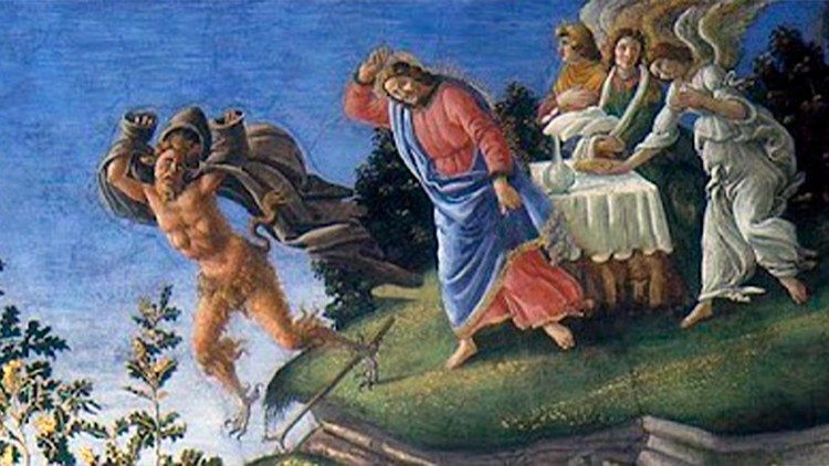 Jésus tenté au désert