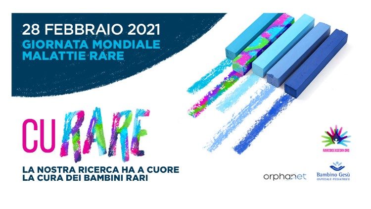 Il manfesto per la Giornata mondiale delle malattie rare 2021