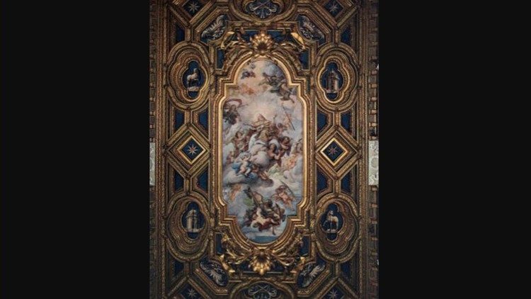 Giuseppe Chiari,  Gloria di san Clemente (1714-19), 