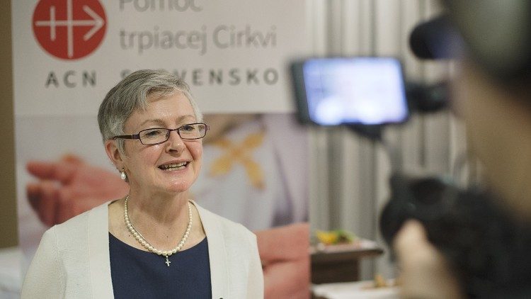 Regina Lynch, kierownik projektów pomocowych papieskiego stowarzyszenia Pomoc Kościołowi w Potrzebie