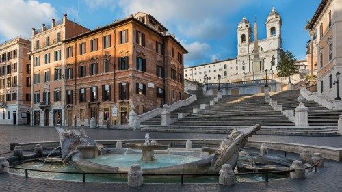 Rom, leer: Fotos aus dem Lockdown