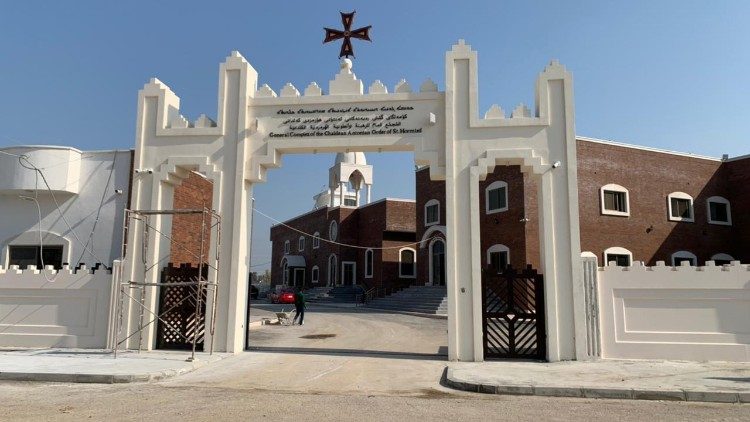 Iraq. Monasterio en Erbil