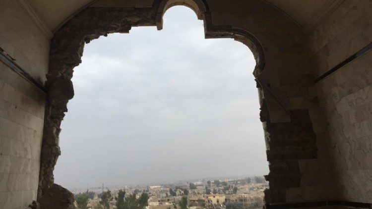 Il monastero caldeo a Mosul distrutto