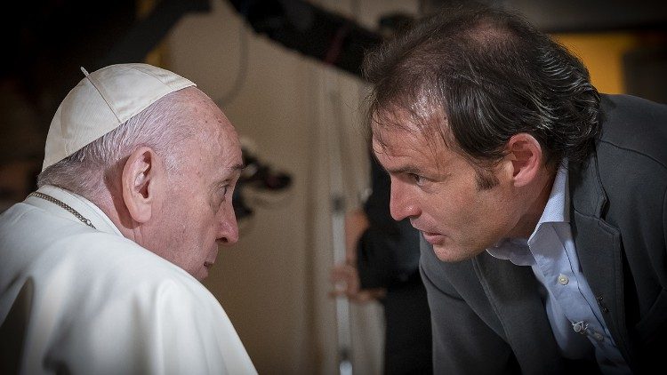 del PapaErancisco con Don Marco Pozza