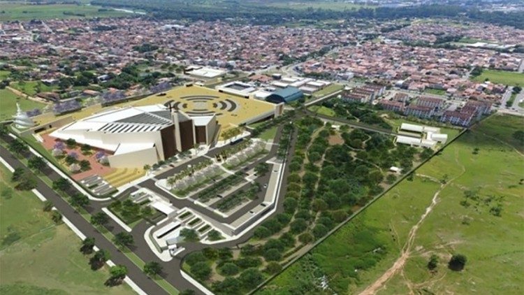 Imagem do futuro Santuário Frei Galvão