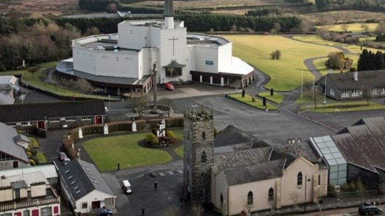 Vista do alto do Santuário de Knock
