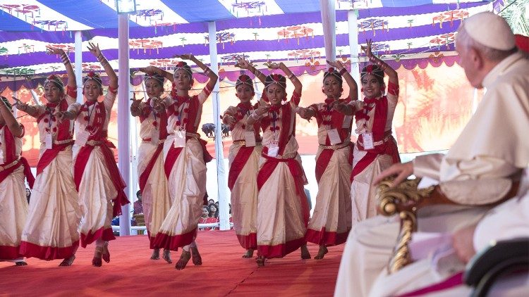 Papa Francisco visitou Bangladesh em 2017