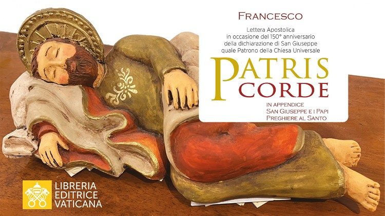 La copertina della lettera di Papa Francesco dedicata a San Giuseppe