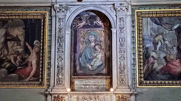 La Vergine con Bambino trecentesca